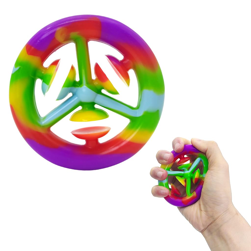 PATPAT Fidget Toy Hand Grip Toy Adult Hand Grip Exerciser Rainbow Suction Cup Silicone Hand Grip Finger Rehabilitation Toy Stress Relief Hand Grip Toy for Kids & Adults PATPAT Fidget Toy Hand Grip Toy Adult Hand Grip Exerciser Rainbow Suction Cup Silicone Hand Grip Finger Rehabilitation Toy Stress Relief Hand Grip Toy for Kids & Adults